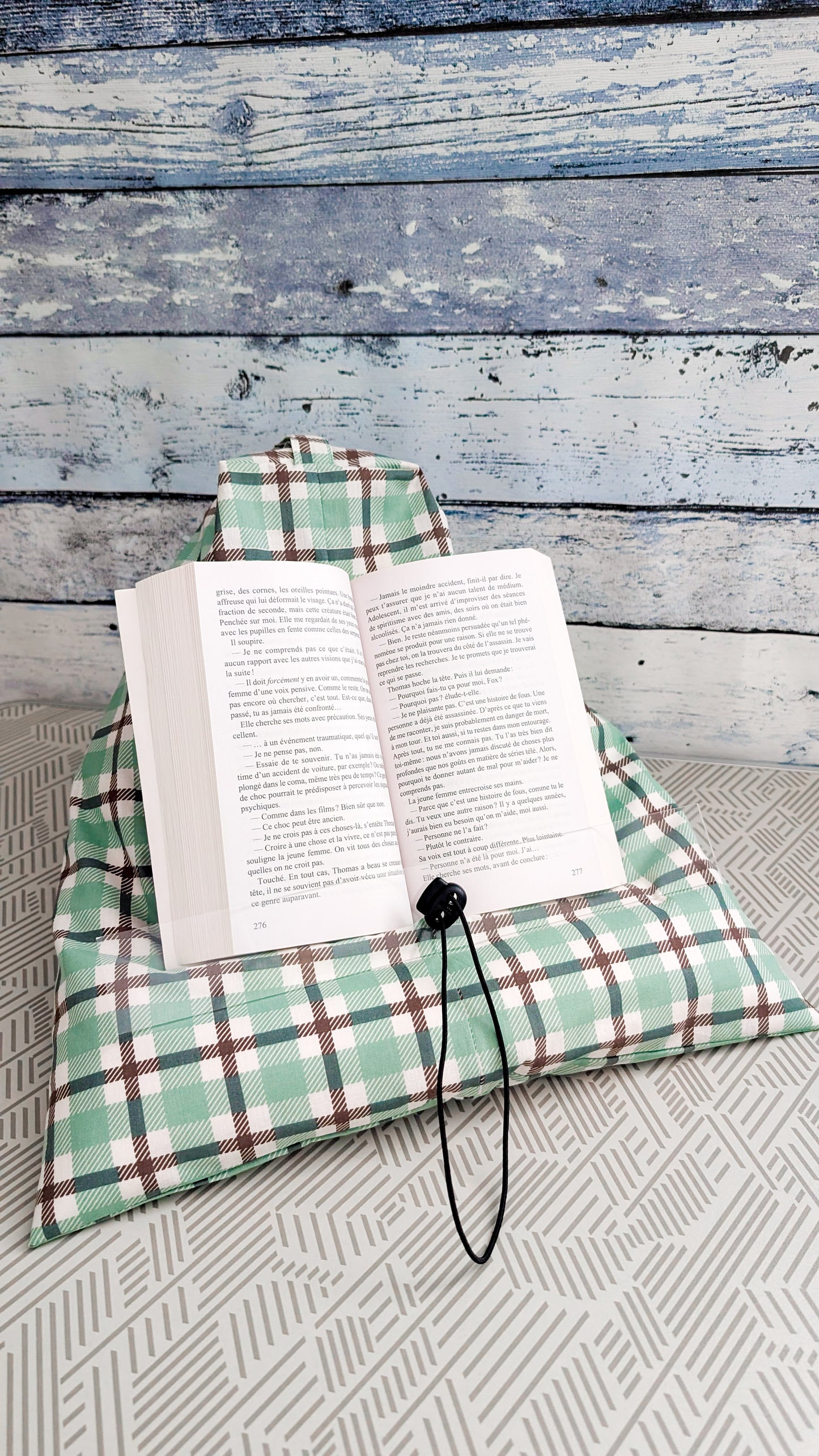 Coussin de lecture personnalisable