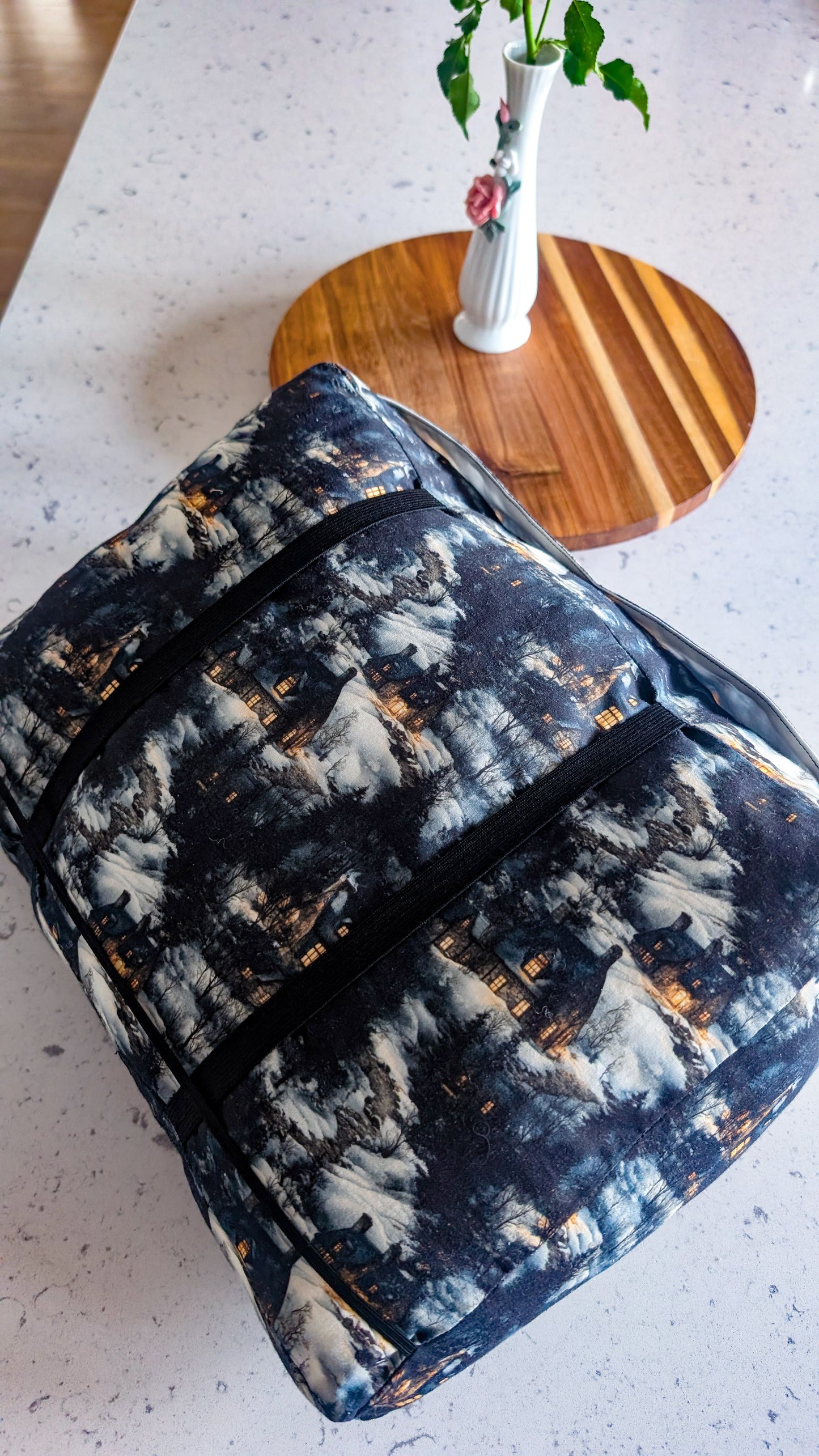 Maxi coussin de lecture avec poches PERSONNALISABLE