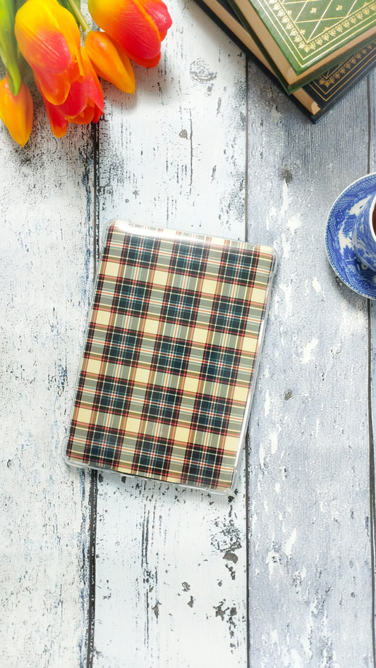 Fond Kindle en tartan bleu _ PRODUIT NUMERIQUE A TELECHARGER