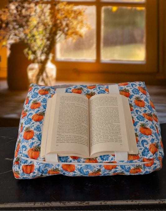 Maxi coussin de lecture avec poches PERSONNALISABLE